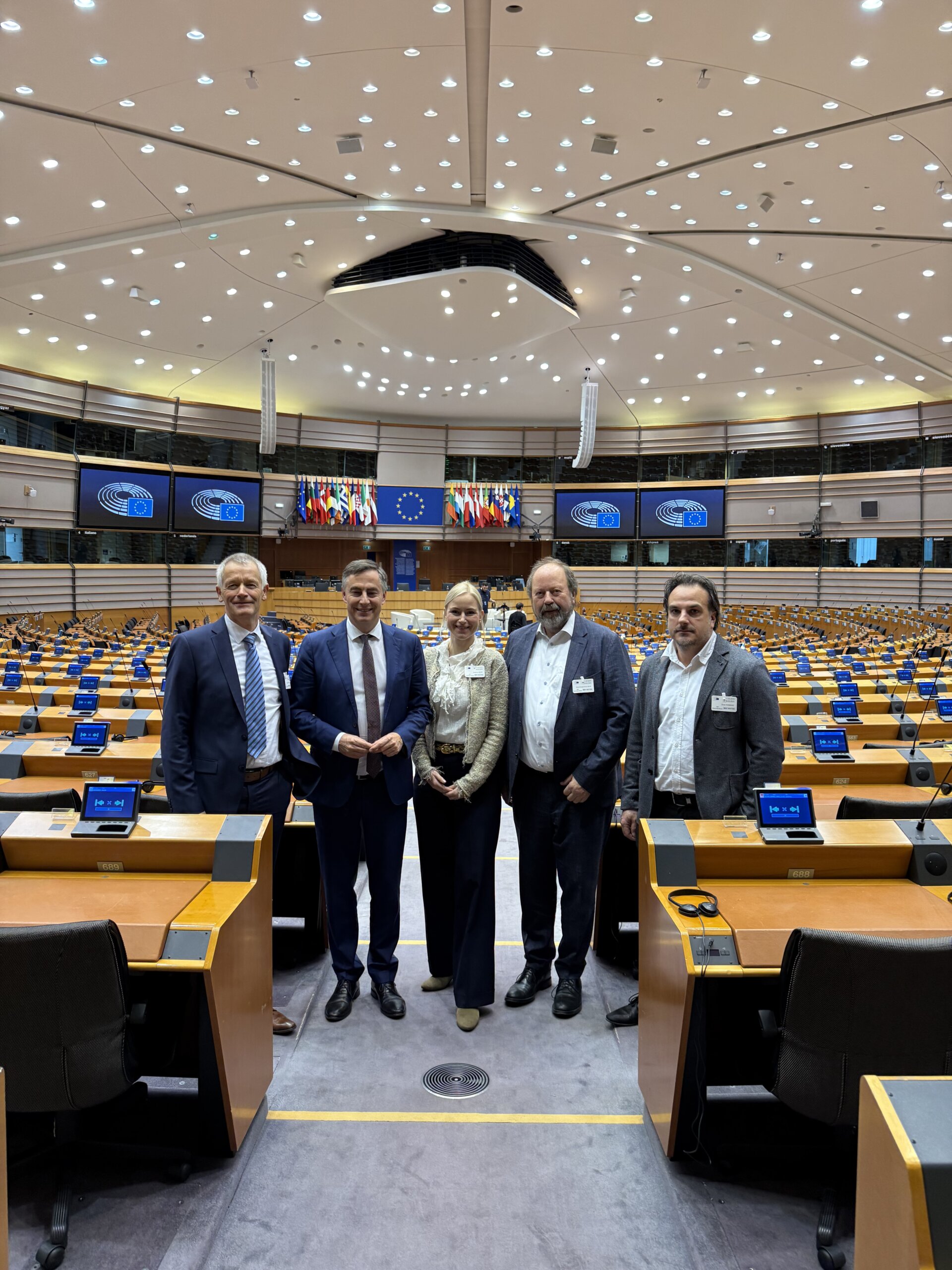 Visit to the European Parliament in Brussels